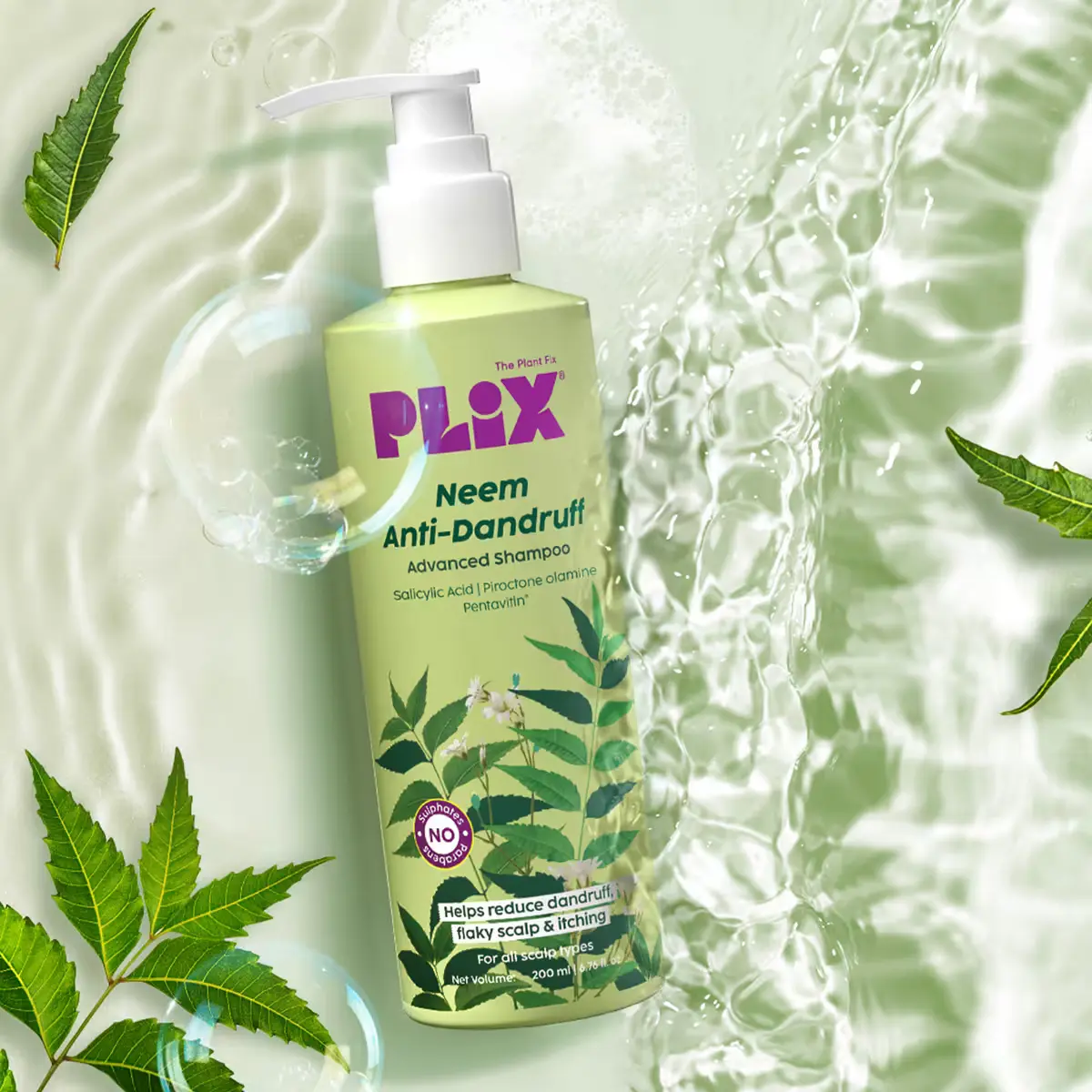 Neem Anti-Dandruff Advanced Shampoo for Reduced Dandruff & Itchiness